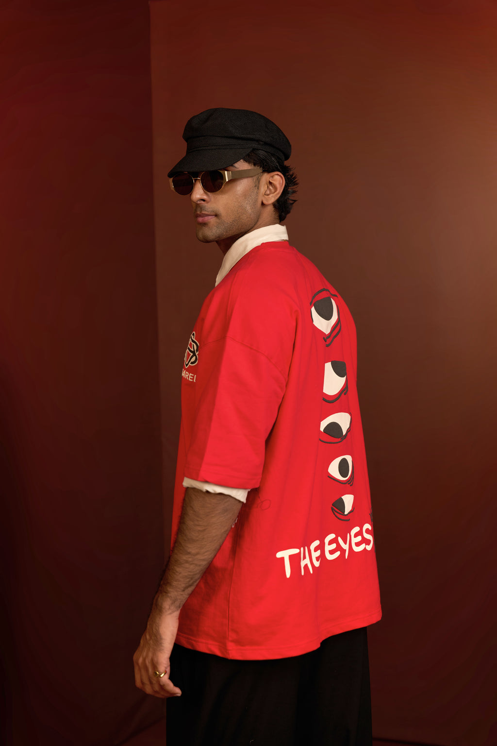 TRUTH ON RED HEAVYWEIGHT T-SHIRT