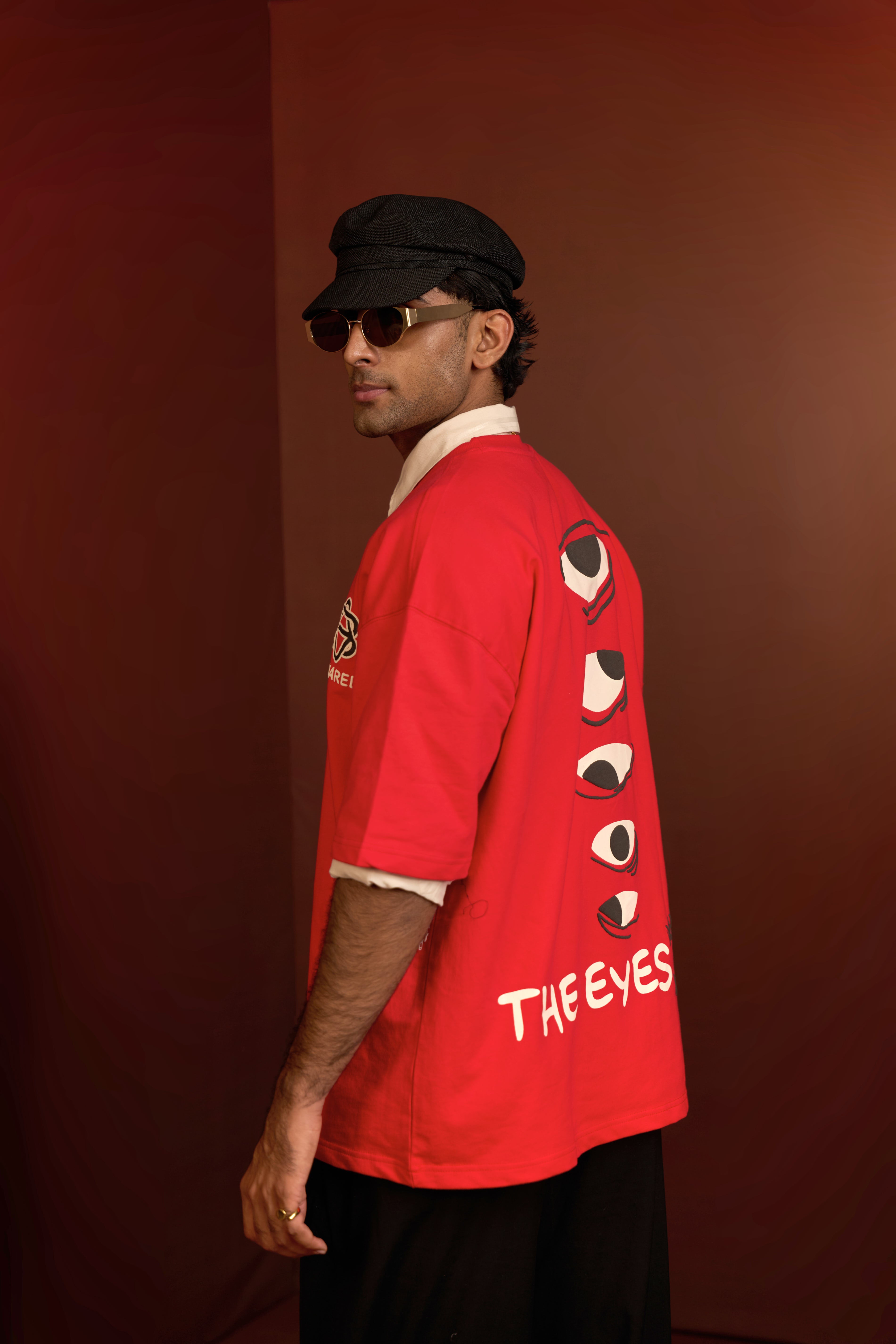 TRUTH ON RED HEAVYWEIGHT T-SHIRT