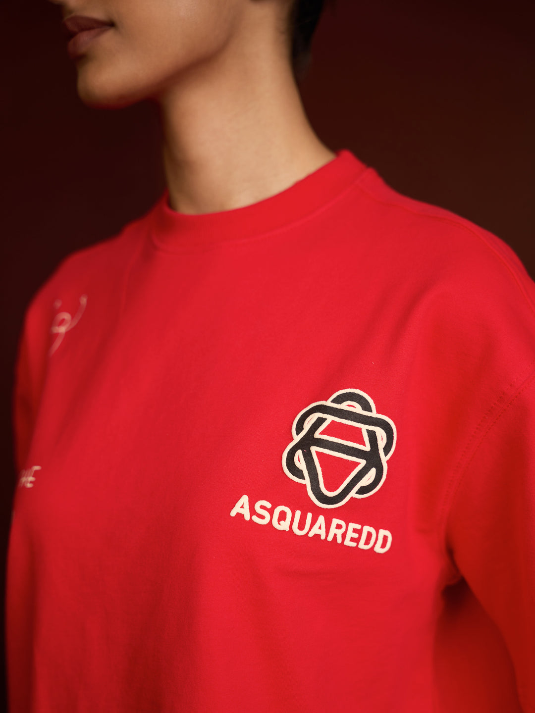 TRUTH ON RED HEAVYWEIGHT T-SHIRT