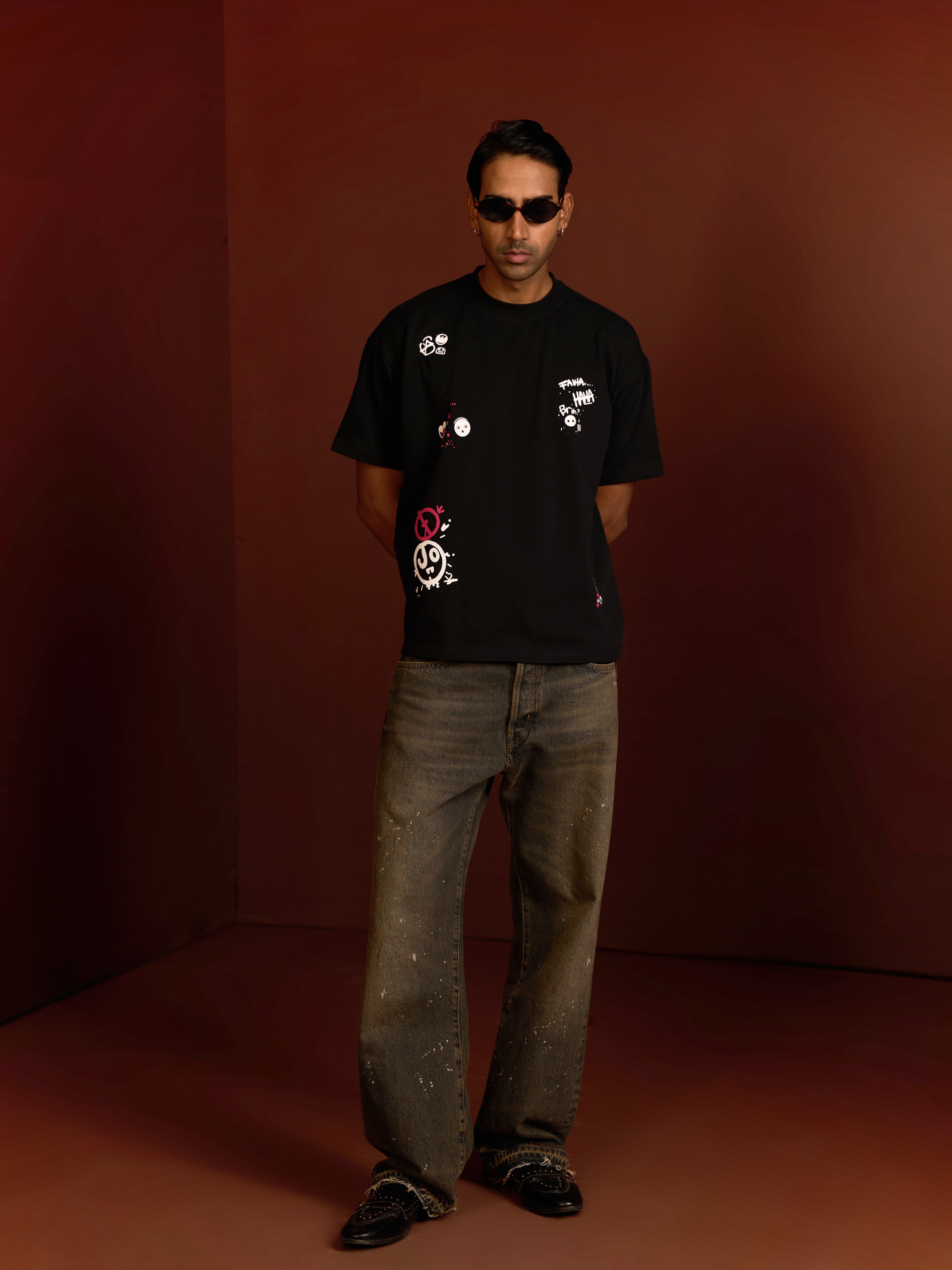 CHAOS SMILE HEAVYWEIGHT T-SHIRT