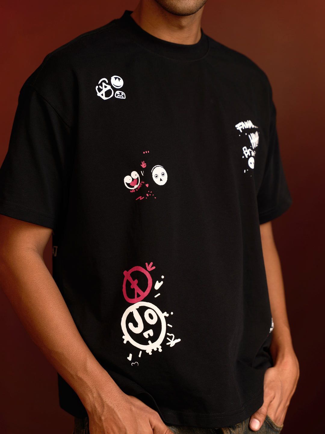 CHAOS SMILE HEAVYWEIGHT T-SHIRT