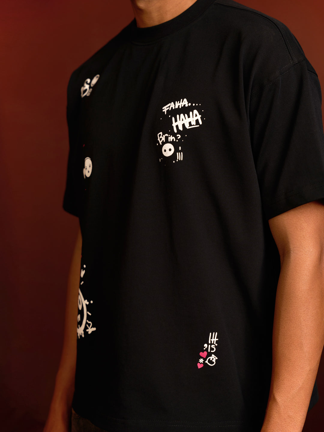 CHAOS SMILE HEAVYWEIGHT T-SHIRT