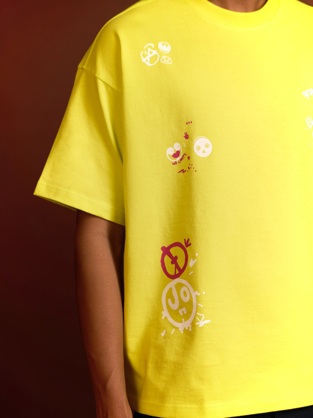 CHAOS SMILE HEAVYWEIGHT TSHIRT