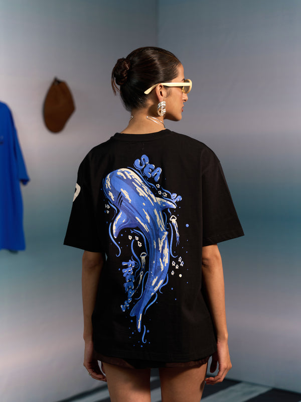 BLUE WHALE T-SHIRT