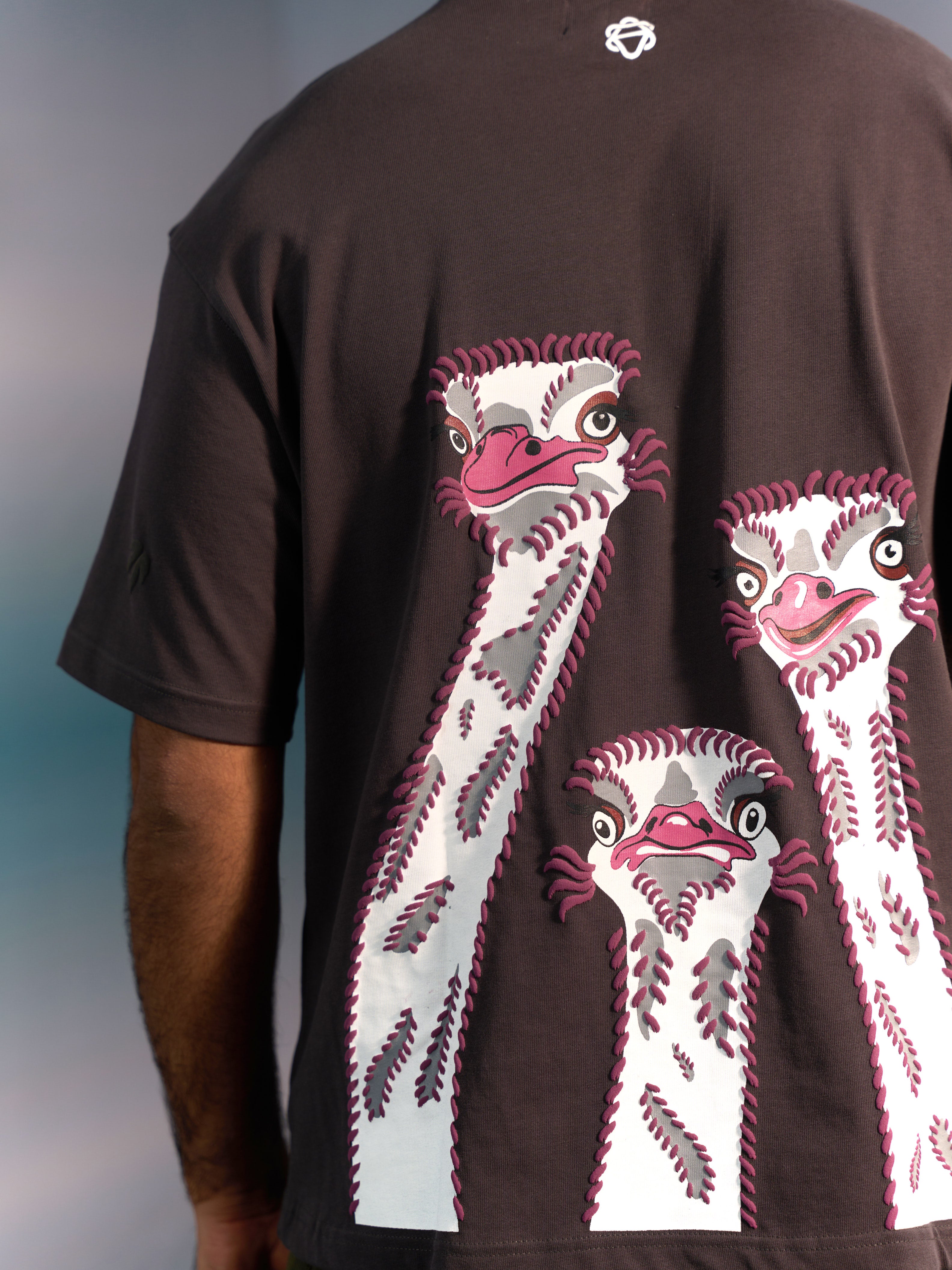 THE THREE WATCHER HEAVYWEIGHT T-SHIRT